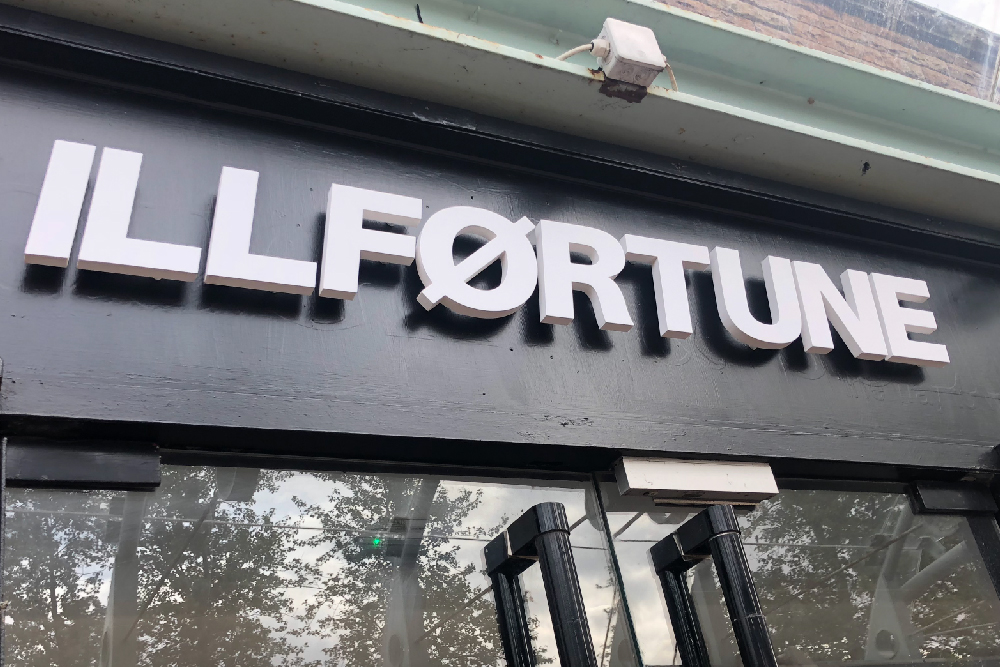 signs-glasgow-illfortune-foamex-letters-light-box-signs-glasgow-edinburgh-signs